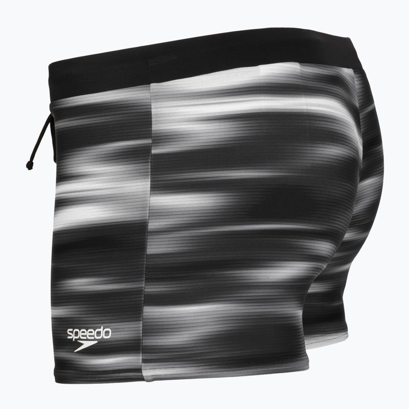 Úszó boxer nadrág Speedo Valmilton Aquashort anthracite/white 3