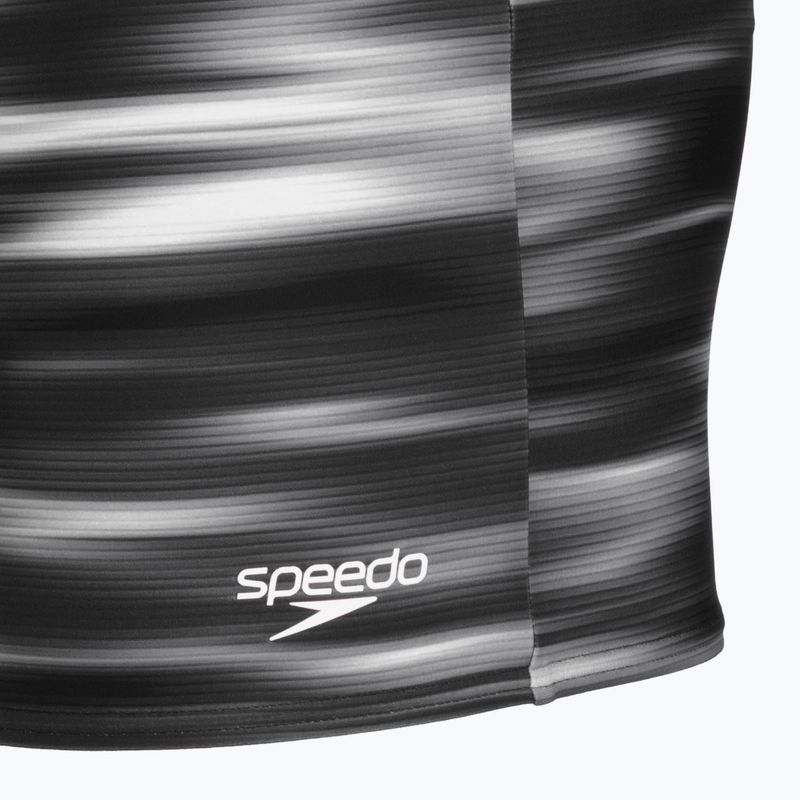 Úszó boxer nadrág Speedo Valmilton Aquashort anthracite/white 4