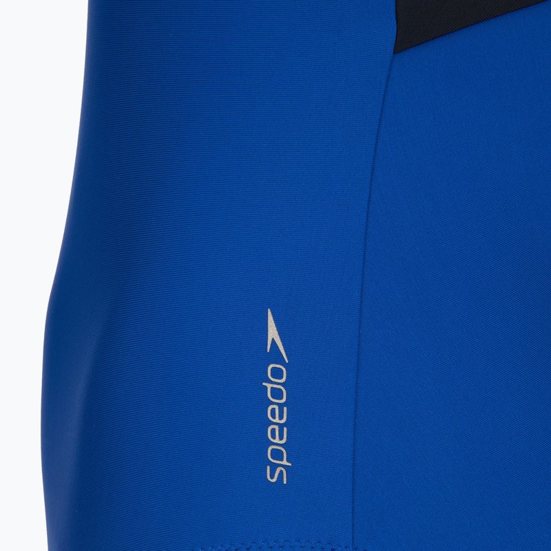 Női egyrészes fürdőruha Speedo Solid Racerback zaffre blue/anthracite 3