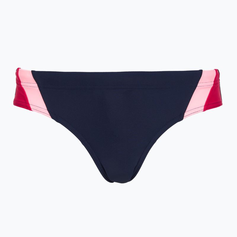 Női egyrészes fürdőruha Speedo Colourblock Splice 2.0 peacoat/pink 6