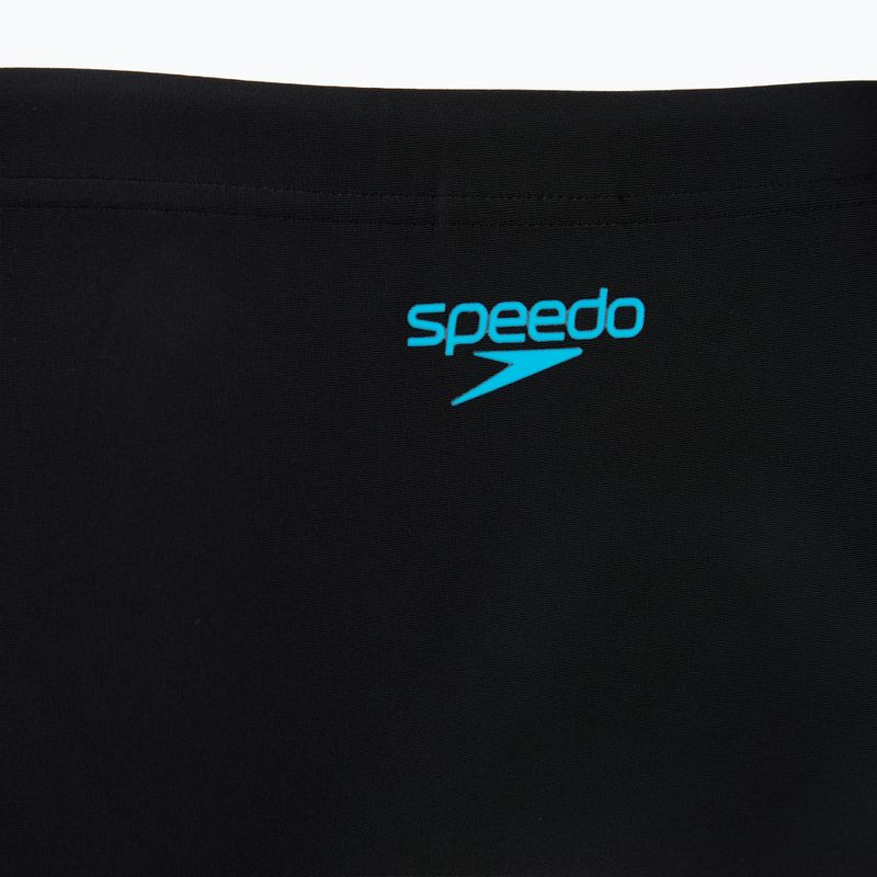 Női egyrészes fürdőruha Speedo Colourblock Splice 2.0 anthracite/mayanblue 8