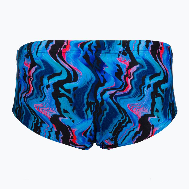 Férfi úszóboxer Speedo ML Printed 13.5 cm Brief canyon ombre/black 2