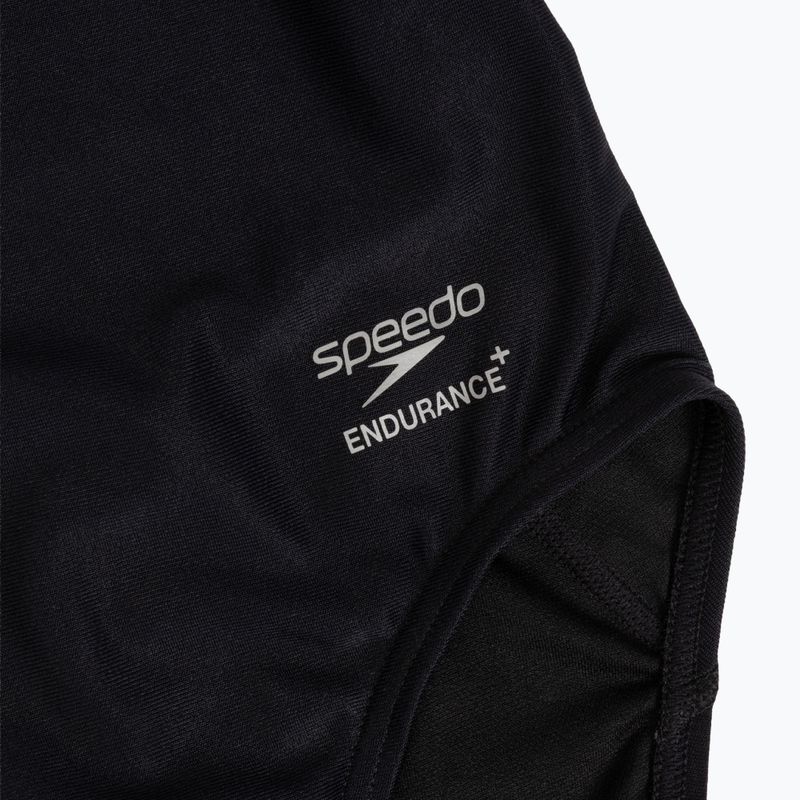 Női egyrészes fürdőruha Speedo Placement Printed Leaderback canyon ombre/black 3