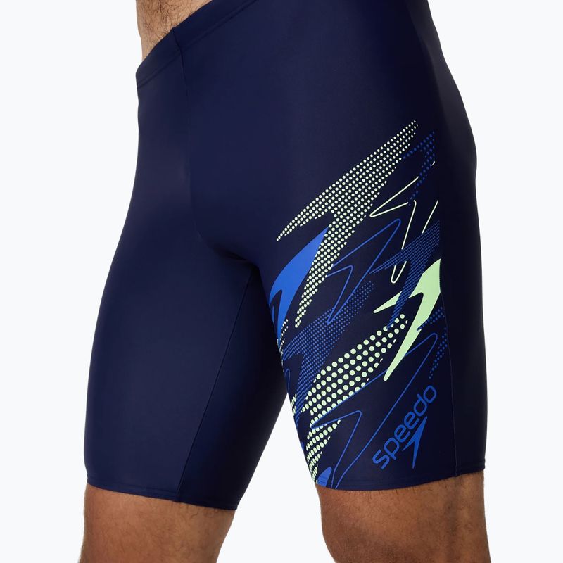 Férfi fürdőjammerek Speedo Medley Logo Jammer peacoat/deep sapphire 8