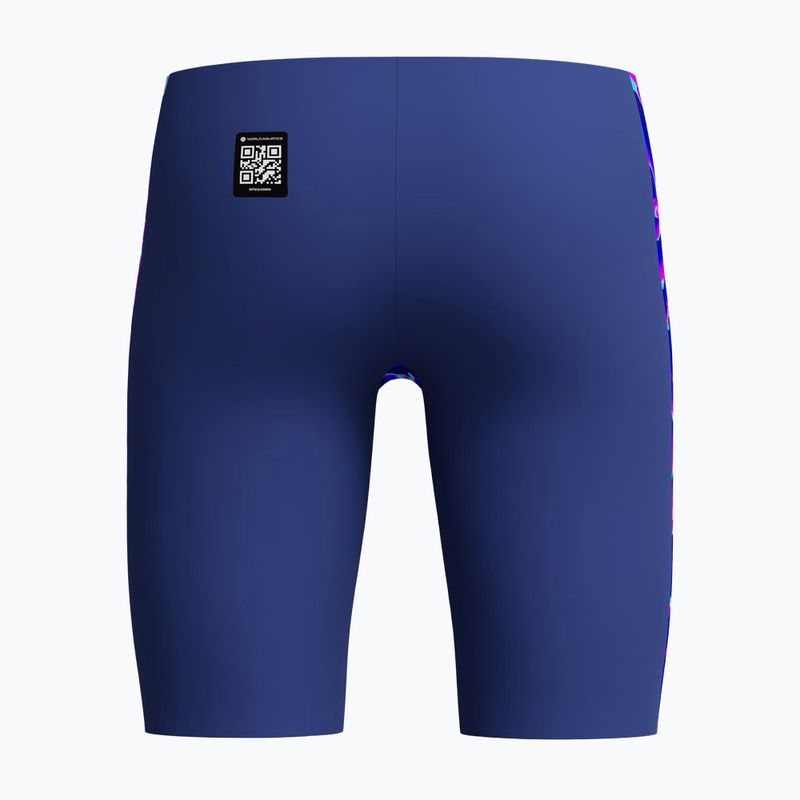 Gyermek úszó jammer nadrágok Speedo Fastskin Endurance+ Max High Waisted Jammer cave current/jelly 2