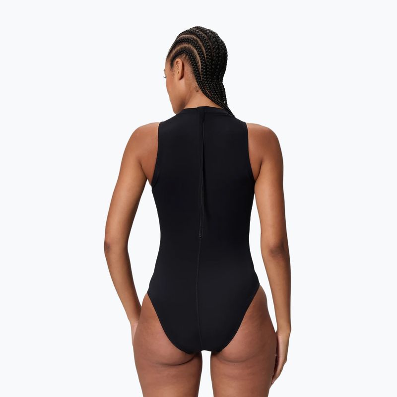 Női egyrészes fürdőruha Speedo Endurance+ Logo Hydrasuit anthracite 2