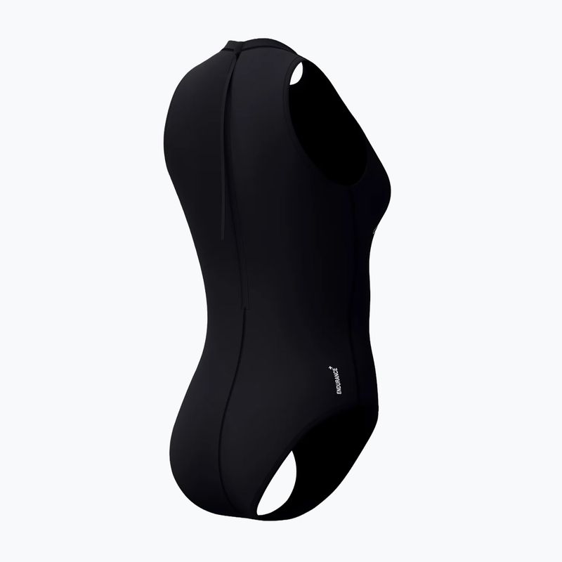 Női egyrészes fürdőruha Speedo Endurance+ Logo Hydrasuit anthracite 4