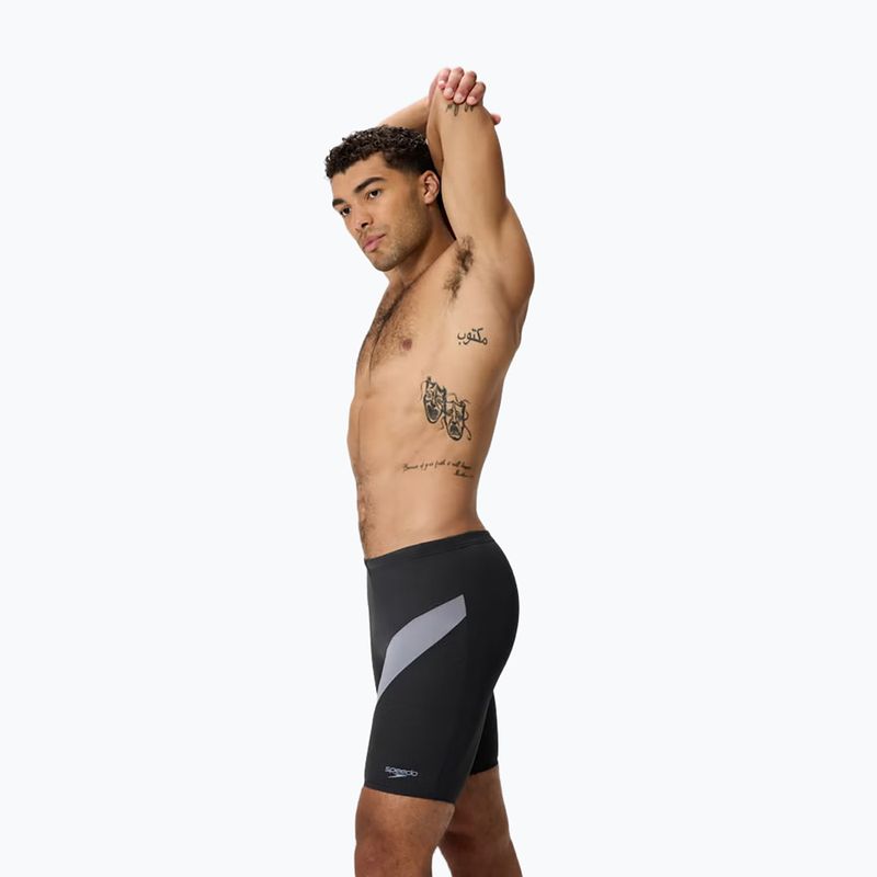 Férfi úszó jammerek Speedo Hyperboom anthracite/coin grey 3