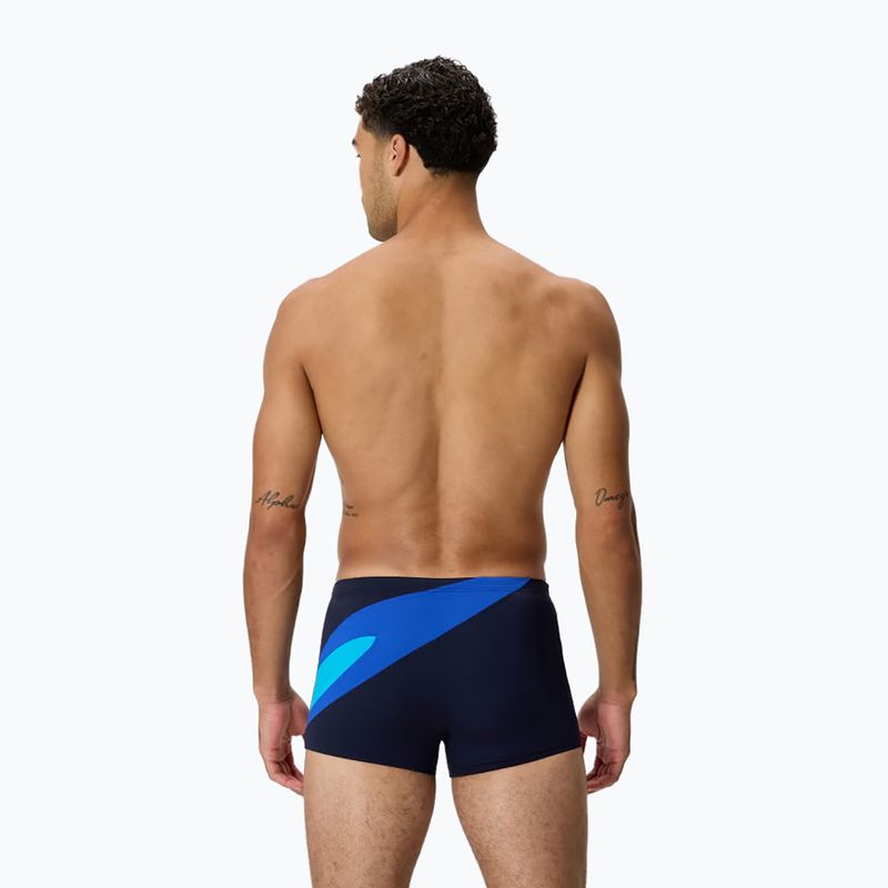 Férfi úszóboxer Speedo Hyperboom Aquashort peacoat/deep sapphire 2