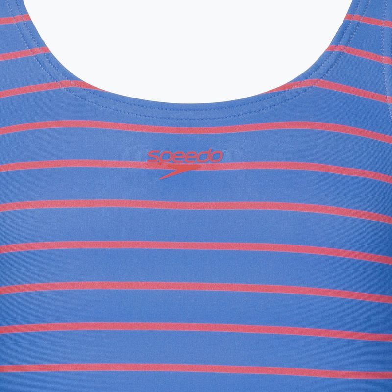 Gyerek egyrészes fürdőruha Speedo Stripe Print Medalist periwinkle blue 3