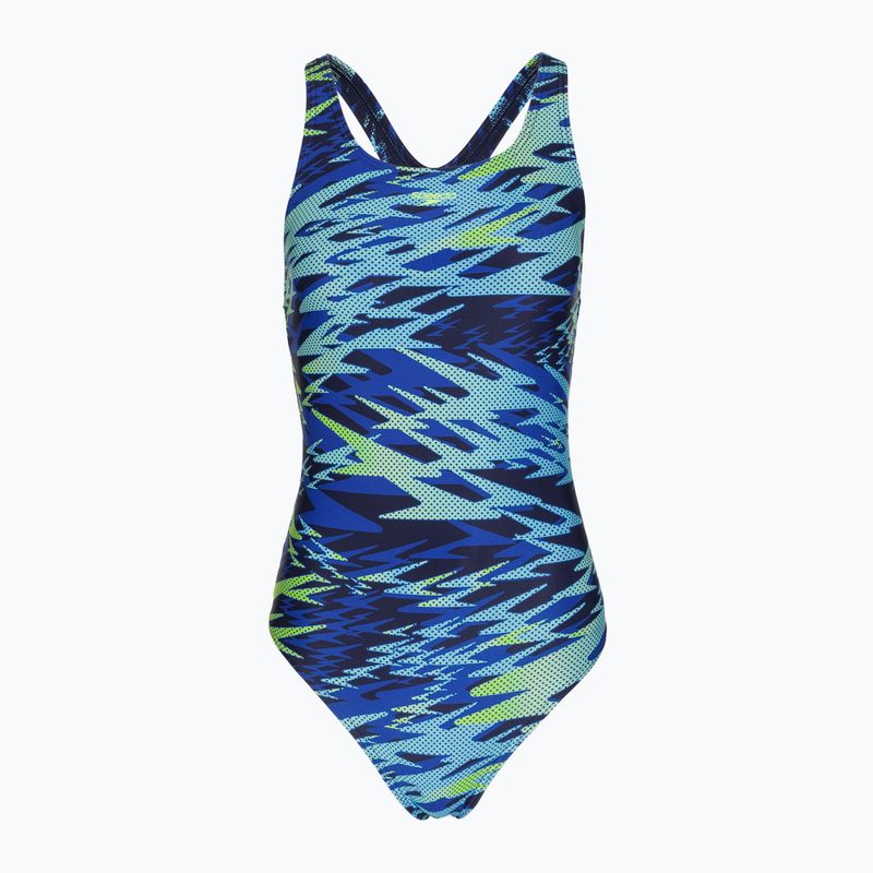 Női egyrészes fürdőruha Speedo Hyperboom Print Medalist peacoat 6