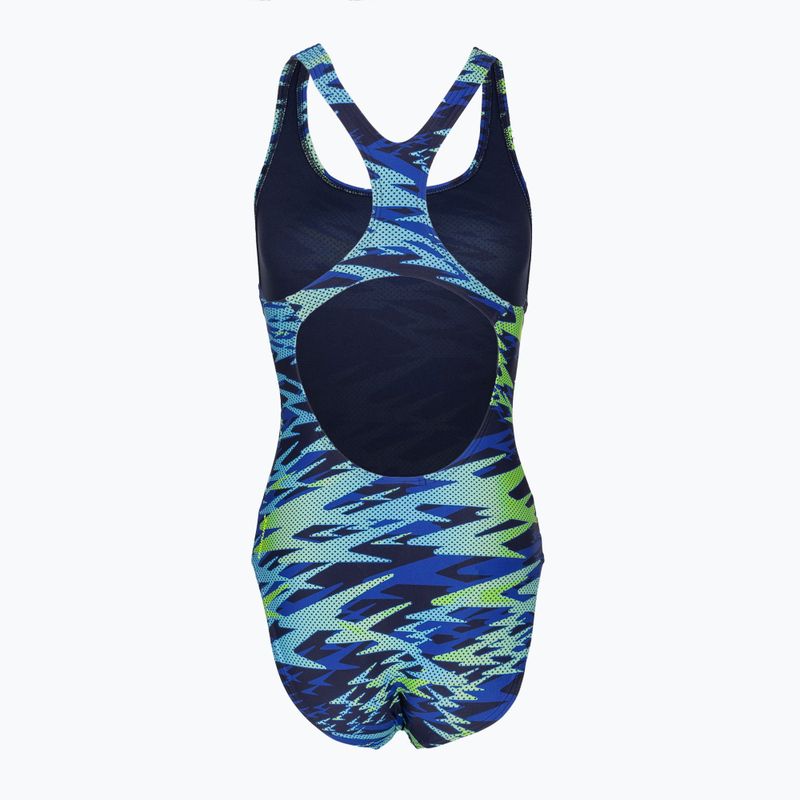 Női egyrészes fürdőruha Speedo Hyperboom Print Medalist peacoat 7