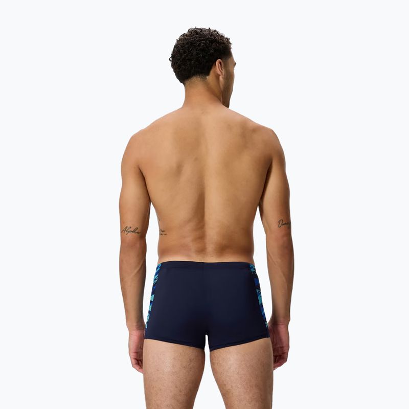 Férfi úszóboxer Speedo Hyperboom Splice Aquashort peacoat/deep sapphire 2