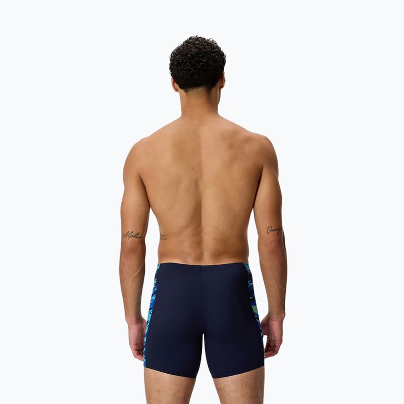 Férfi úszónadrágok Speedo Hyper Boom Splice Mid peacoat/deep sapphire 2