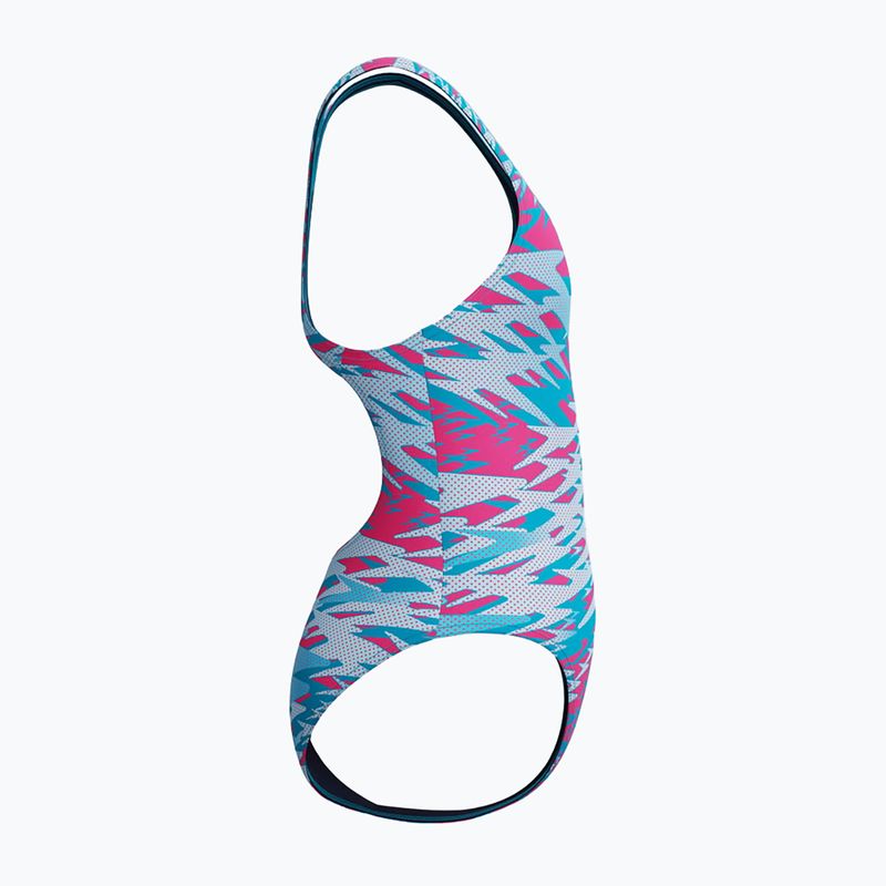 Gyerek egyrészes úszódressz Speedo Hyperboom Print Medalist margarita pink 4