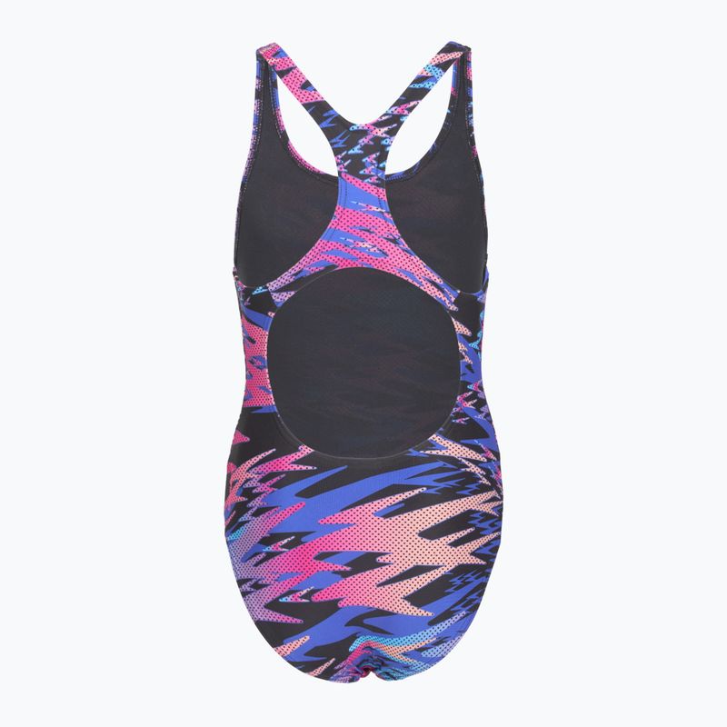 Gyerek egyrészes úszódressz Speedo Hyperboom Print Medalist anthracite 2