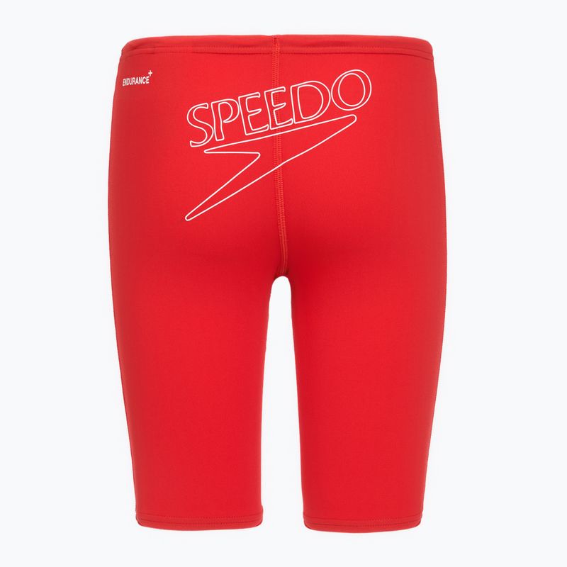 Gyerek úszójammerek Speedo Endurance+ Logo Jammer high risk red 2