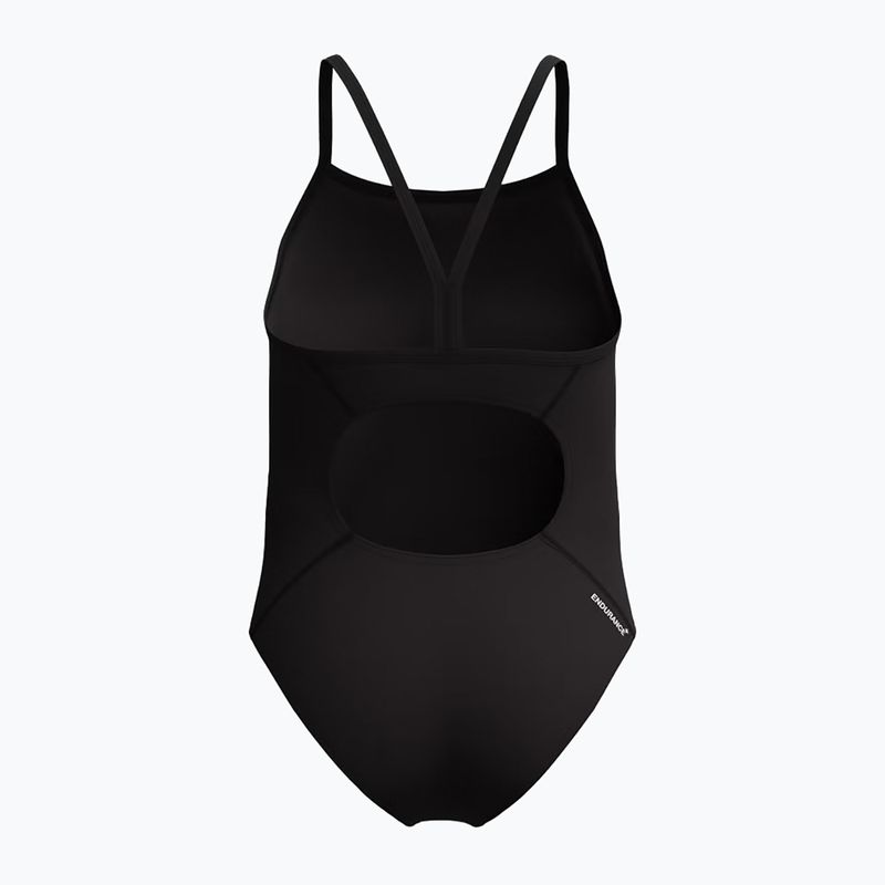 Gyerek egyrészes fürdőruha Speedo Endurance+ Logo Thinstrap anthracite 2