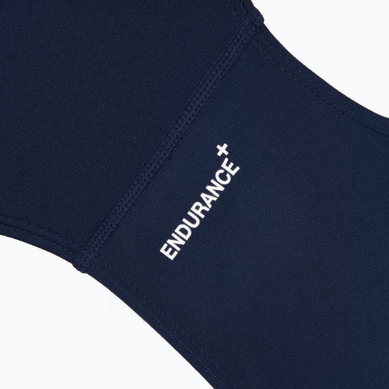 Gyermek egyrészes fürdőruha Speedo Endurance+ Logo Thinstrap peacoat 4