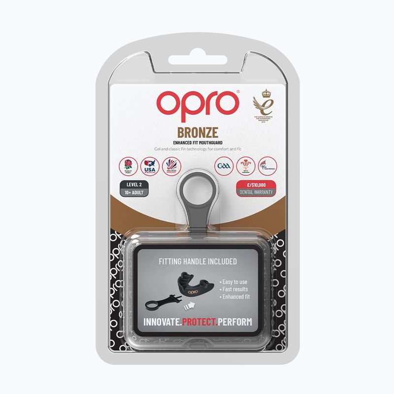 Opro GEN5 állkapocsvédő fekete 9028-BRONZE 2