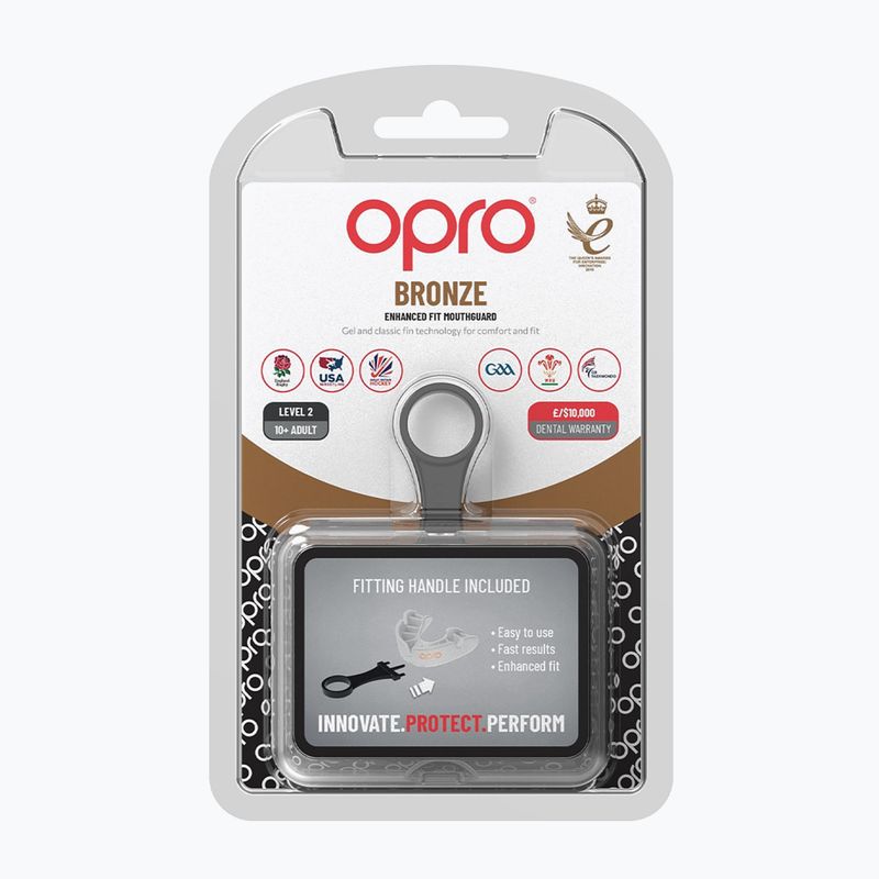 Opro GEN5 állkapocsvédő fehér 9059-BRONZE 2