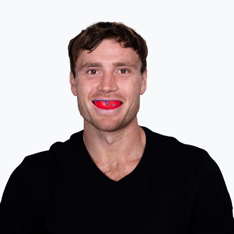 Szájvédő Opro UFC Silver red 4