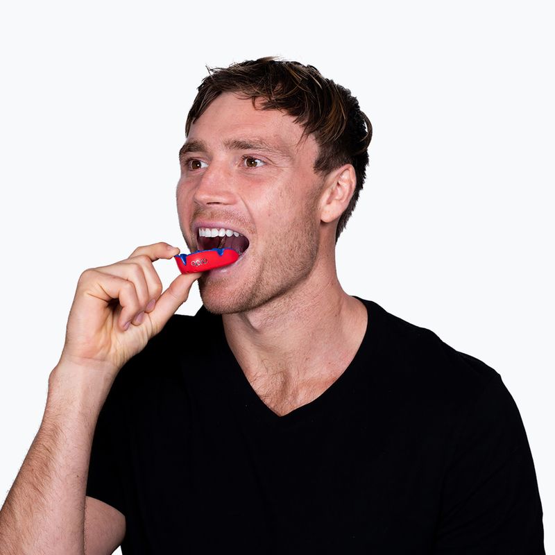 Szájvédő Opro UFC Silver red 5