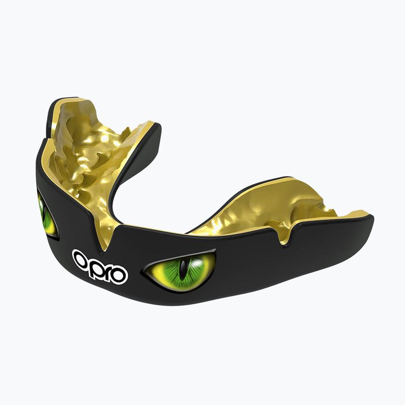 Szájvédő Opro Instant Custom Fit Eyes black/green