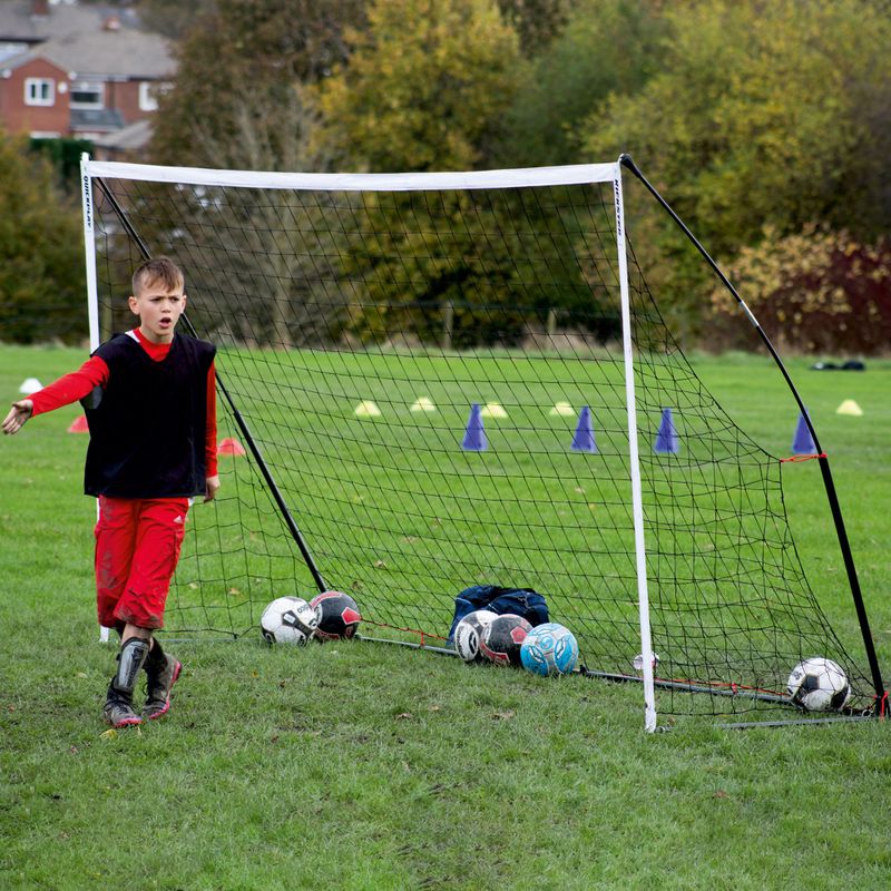 QuickPlay Kickster Academy futballkapu 365 x 180 cm fehér/fekete 9