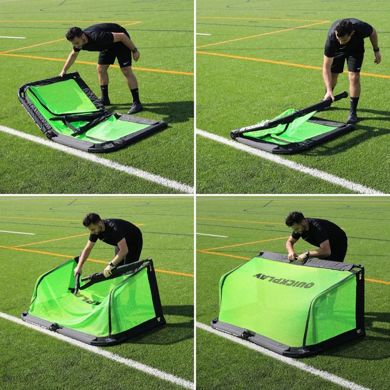 Focikapu Quickplay Pro Alu Training 150 x 100 cm black/green 8