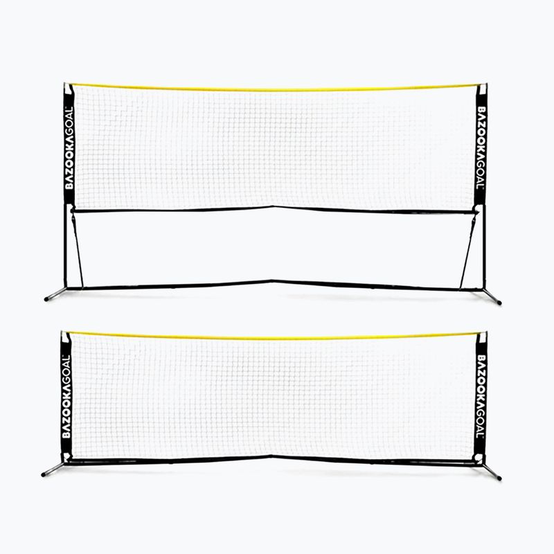 Bazookagoal Focitenisz háló 300 x 100/150 cm fekete 3267
