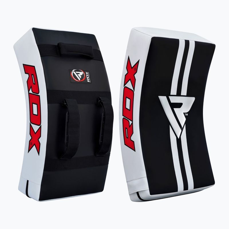 RDX Arm Pad Gel Kick Shield Heavy fehér tréning tárcsa 2