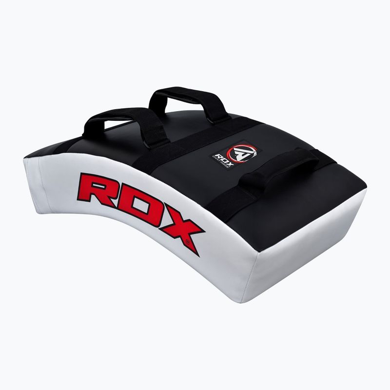 RDX Arm Pad Gel Kick Shield Heavy fehér tréning tárcsa 4