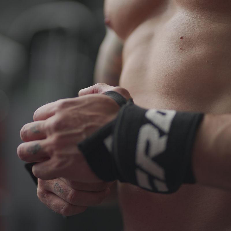 Csuklótámasz RDX Gym Wrist Wrap Pro fekete WAH-W2B 10