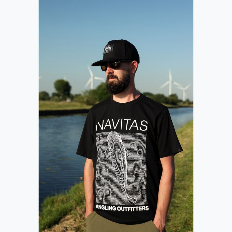 Férfi póló Navitas Joy Tee black 4