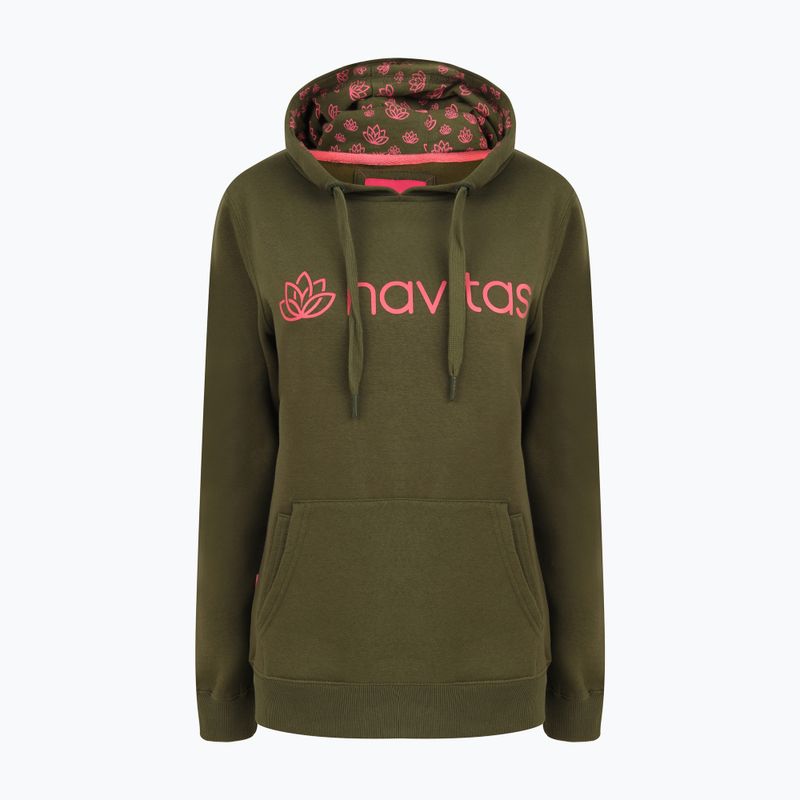 női melegítőfelső Navitas Lily Hoody green