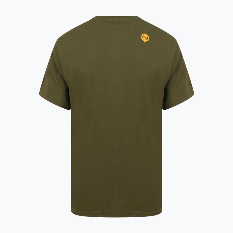 Férfi póló Navitas Stannart Shadow Tee green 2