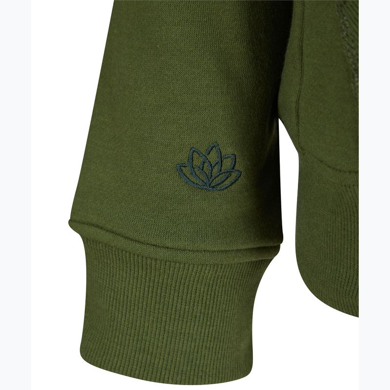 női melegítőfelső Navitas Lily Sherpa Zip Hoody green 3