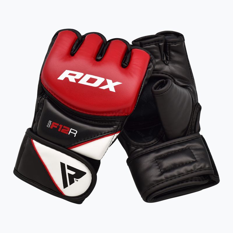 Grappling kesztyű RDX Glove Új modell GGRF-12R piros 2