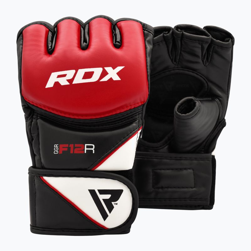 Grappling kesztyű RDX Glove Új modell GGRF-12R piros