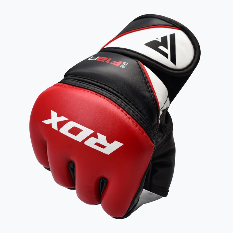Grappling kesztyű RDX Glove Új modell GGRF-12R piros 3