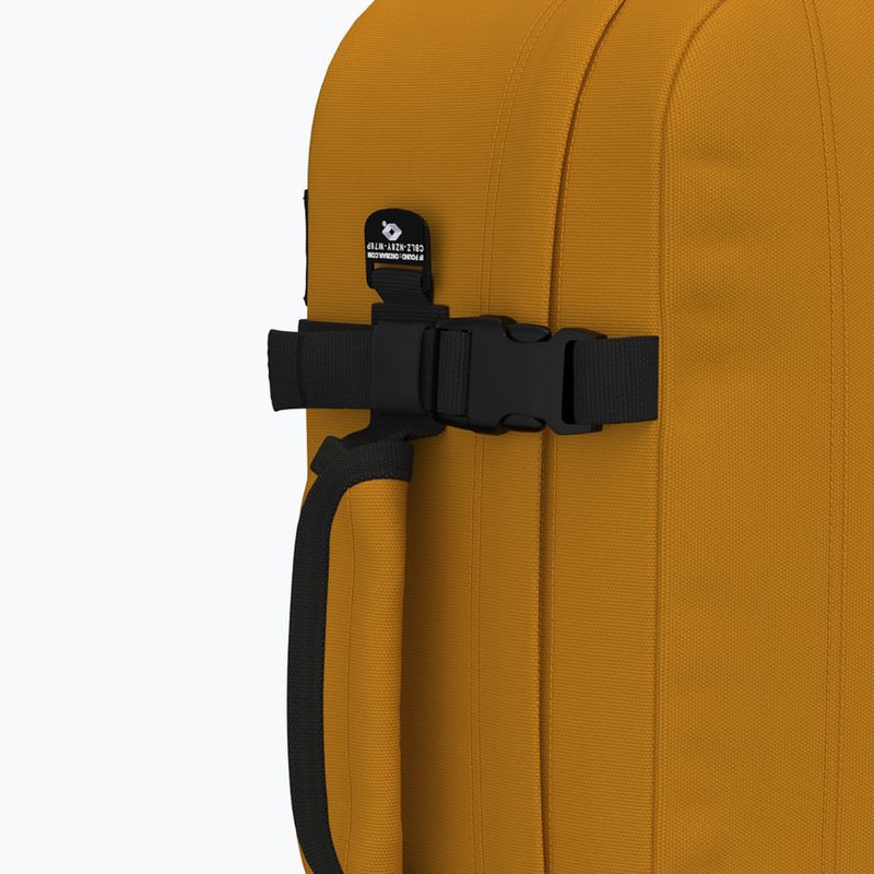 CabinZero Classic 44 l narancssárga, hűvös túra hátizsák 10