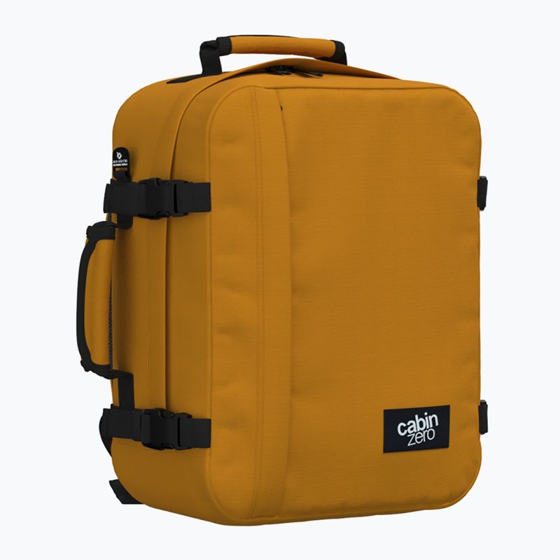 CabinZero Classic 28 l narancssárga, hűvös túra hátizsák 2