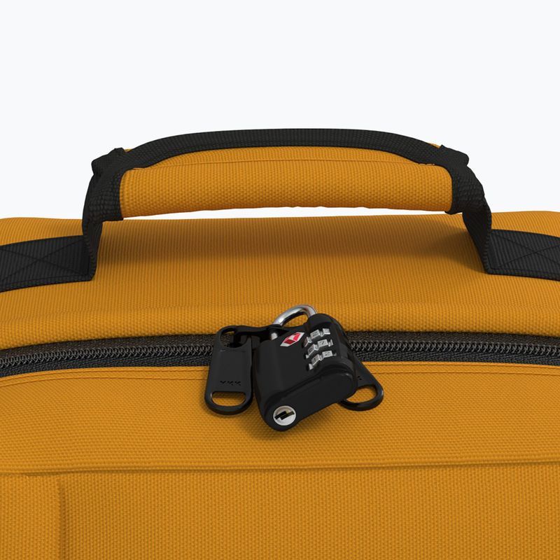 CabinZero Classic 36 l narancssárga, hűvös túra hátizsák 8