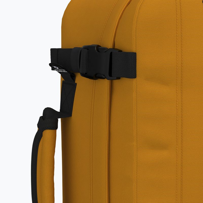 CabinZero Classic 36 l narancssárga, hűvös túra hátizsák 10