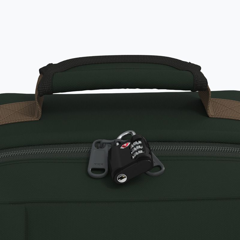 CabinZero Classic 28 l fekete homok túra hátizsák 8