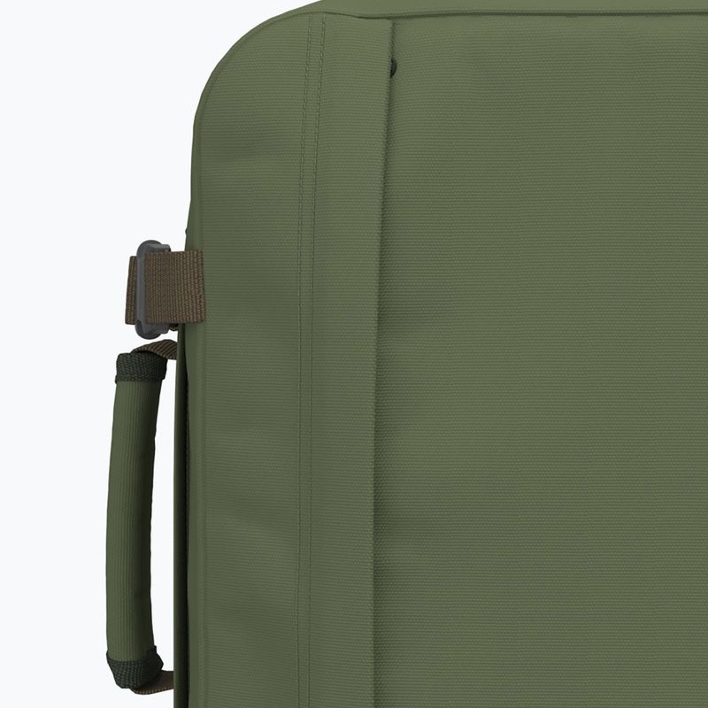CabinZero Classic 28 l túrahátizsák khaki színben, grúz színű túra hátizsák 9