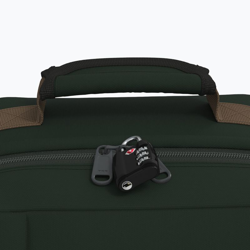 CabinZero Classic 36 l fekete homok túra hátizsák 8