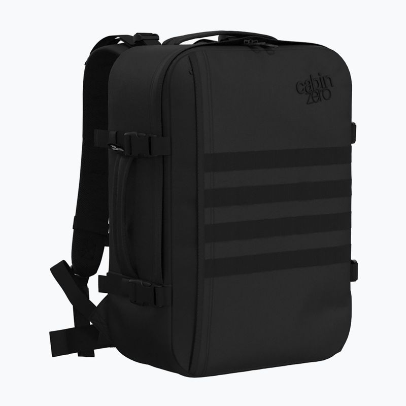 CabinZero Military 36 l túra hátizsák abszolút fekete 2