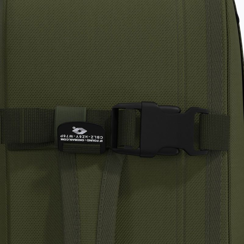 Utazó hátizsák CabinZero Military 28 l zöld 9